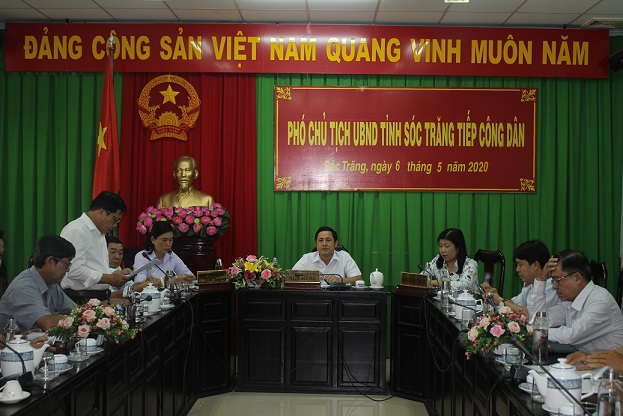 Phó Chủ tịch UBND tỉnh – Ngô Hùng tổ chức đối thoại với công dân